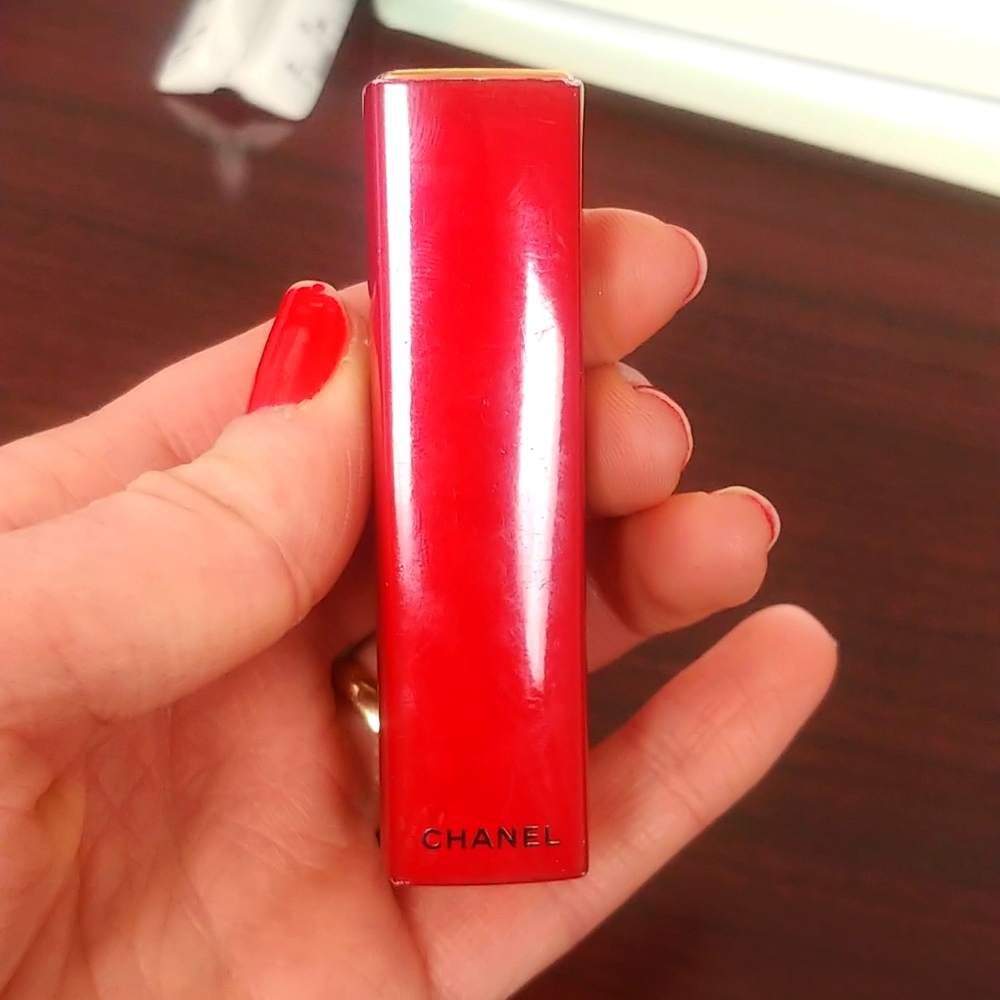 Chanel lipstic limited edition, red, USED